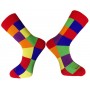 BX-CUBE farebné bambusové ponožky BAMBOX